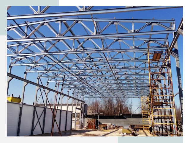 Строительство цехов в Славгород от 624 руб. под ключ