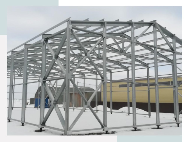 Каркасные ангары в Славгороде