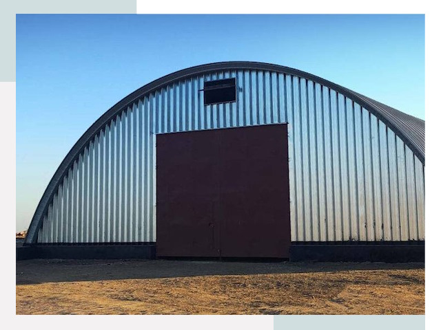 Арочные ангары в Славгороде