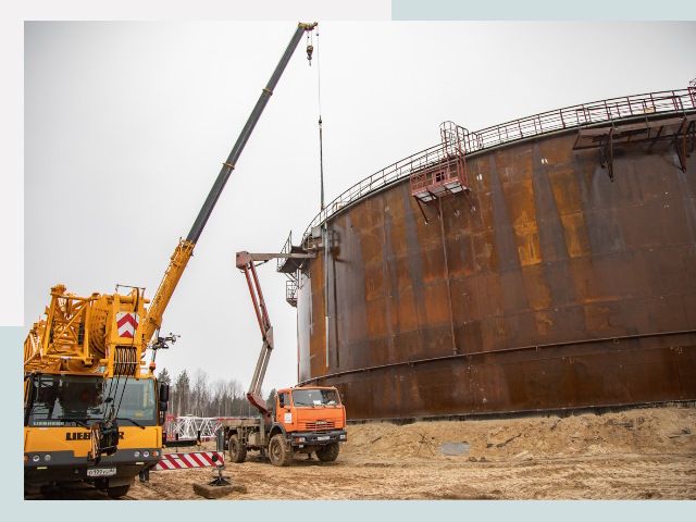 Монтаж резервуаров в Славгороде от 624 руб. за м³