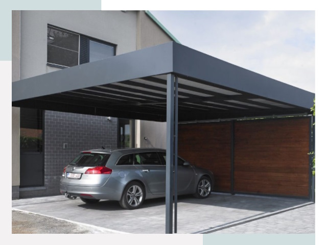 Металлические навесы в Славгороде