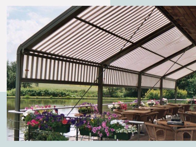 Элегантные навесы для кафе от 624 руб в Славгород