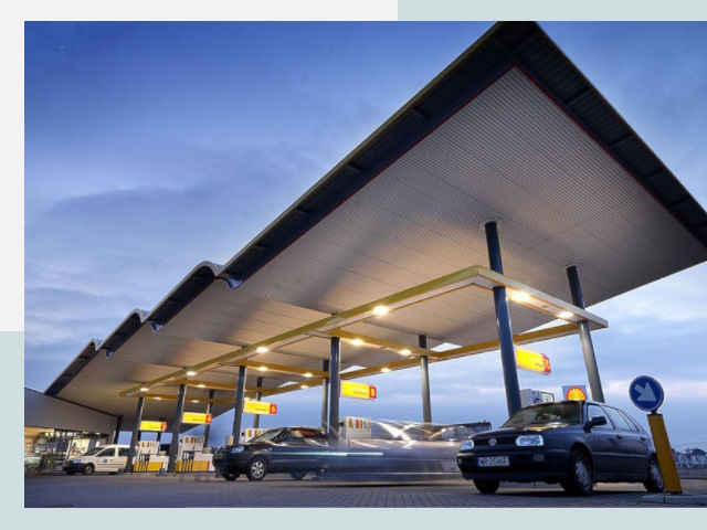 Навесы для АЗС в Славгород от 624 руб. - Защита и комфорт