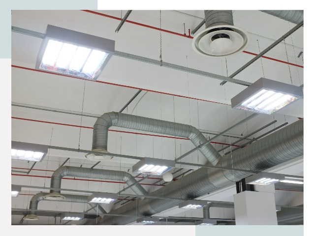 Вентиляция ангаров в Славгороде