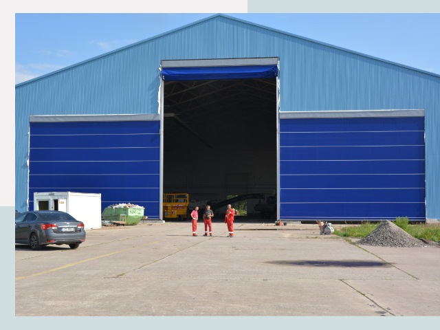 Ангарные ворота в Славгород от СтальСтрой-Слд по цене 624 руб.