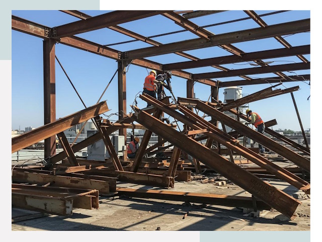 Демонтаж металлоконструкций в Славгороде от 624 руб.