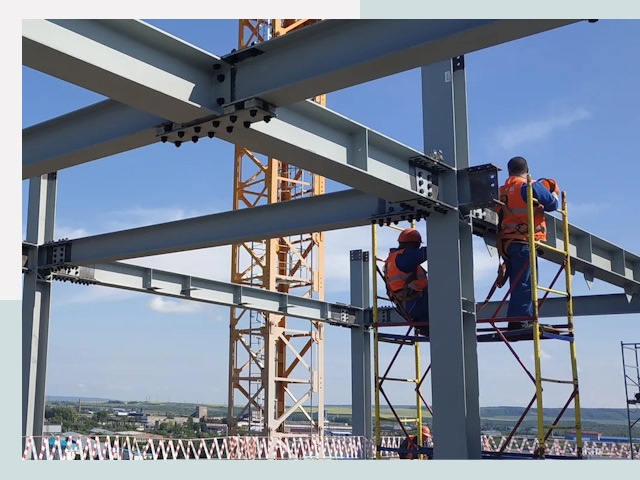 Монтаж металлоконструкций в Славгороде