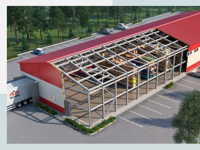 Проектирование ангаров в Славгороде от 624 руб.